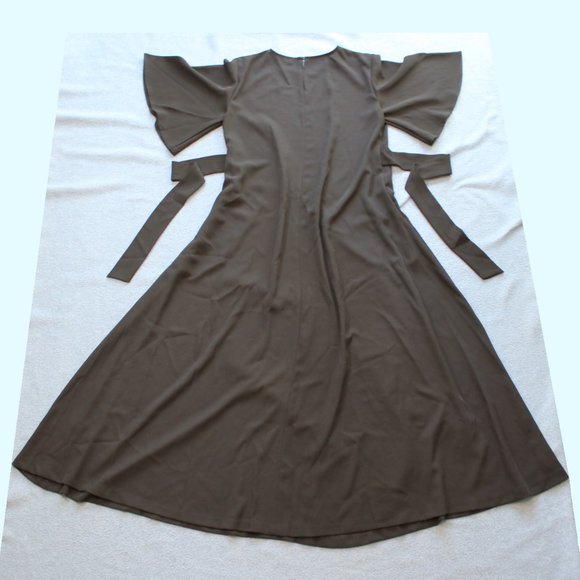 New BAILEY long dress, Black, Sz M - Picture 2 of 4